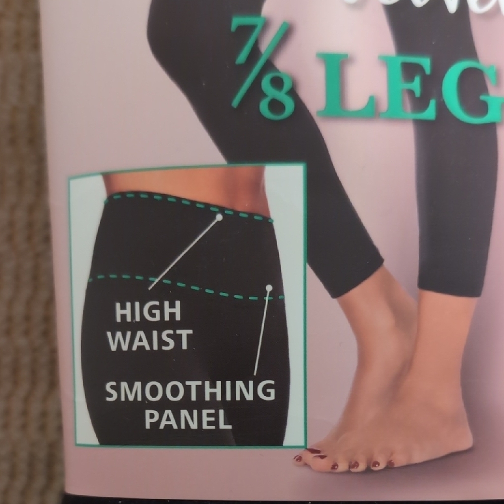 2 Pack Velvety Soft 7/8 Leggings By Felina New *Host Pick* - Picture 5 of 6